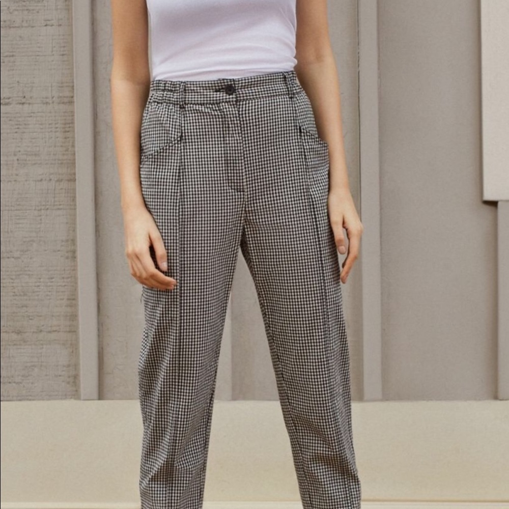 Urban Outfitters Checkered Mom Pant